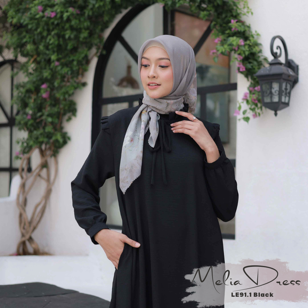 Melia Dress - LE91.1 Black