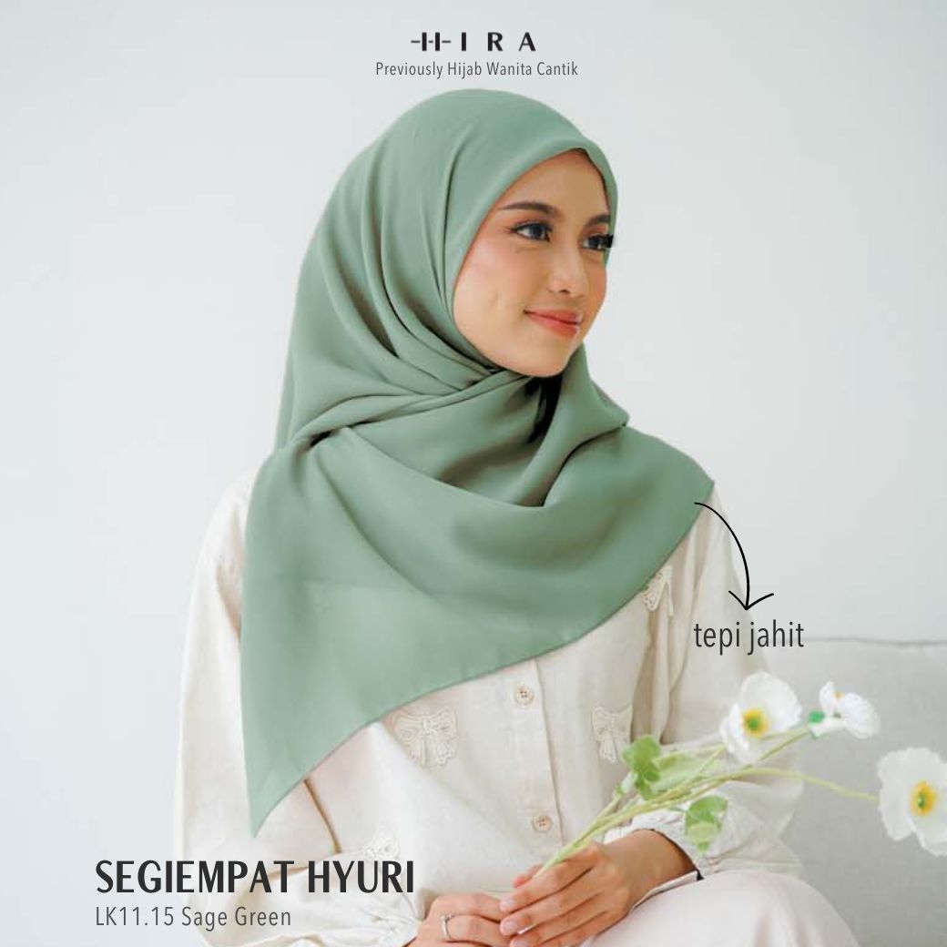 Segiempat Hyuri - LK11.15 Sage Green