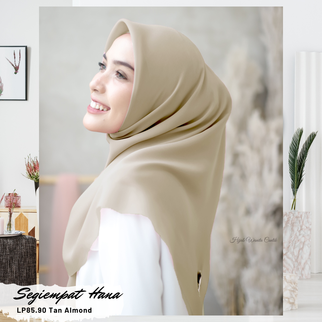 Segiempat Hana - LP85.90 Tan Almond