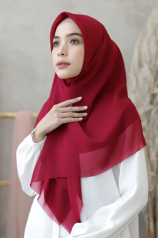 Segiempat Hana - LP85.95 Cherry Red