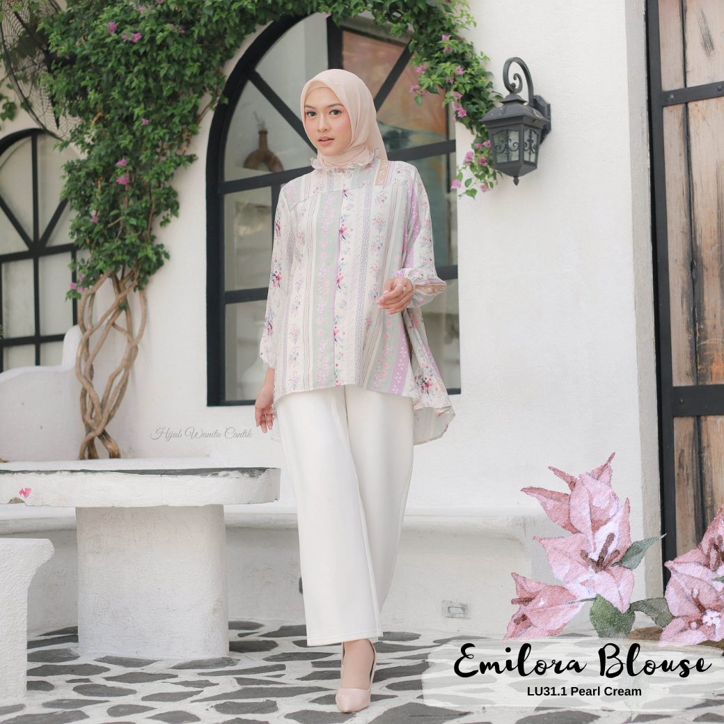 Emilora Blouse - LU31.1 Pearl Cream