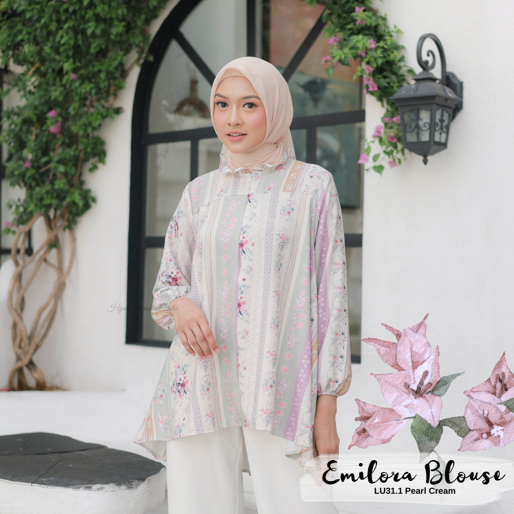 Emilora Blouse - LU31.1 Pearl Cream