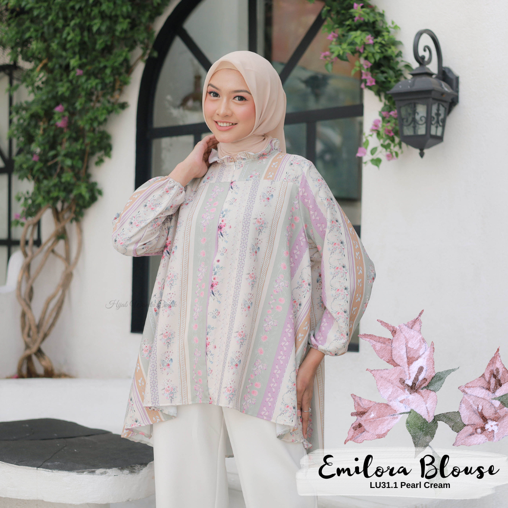 Emilora Blouse - LU31.1 Pearl Cream