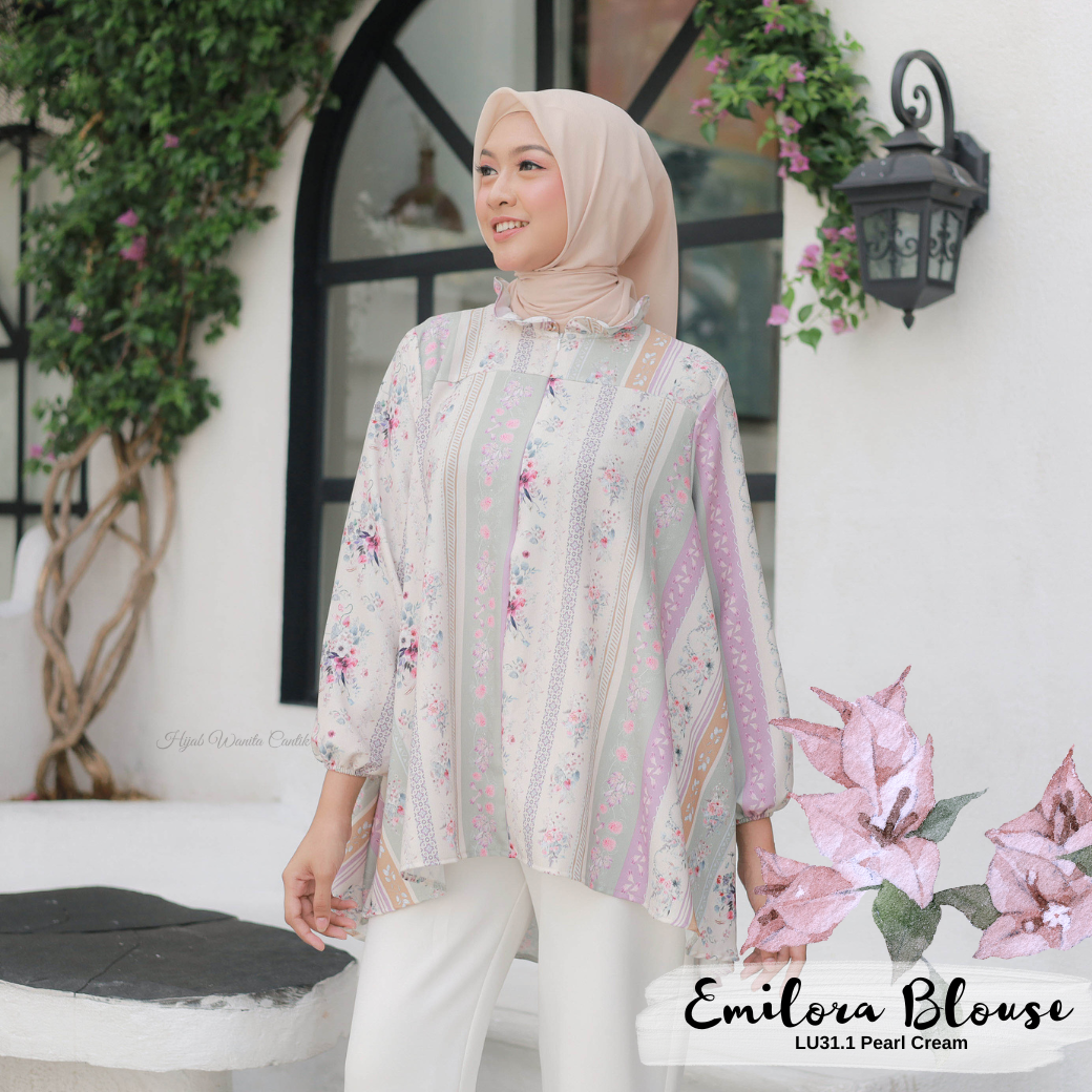 Emilora Blouse - LU31.1 Pearl Cream