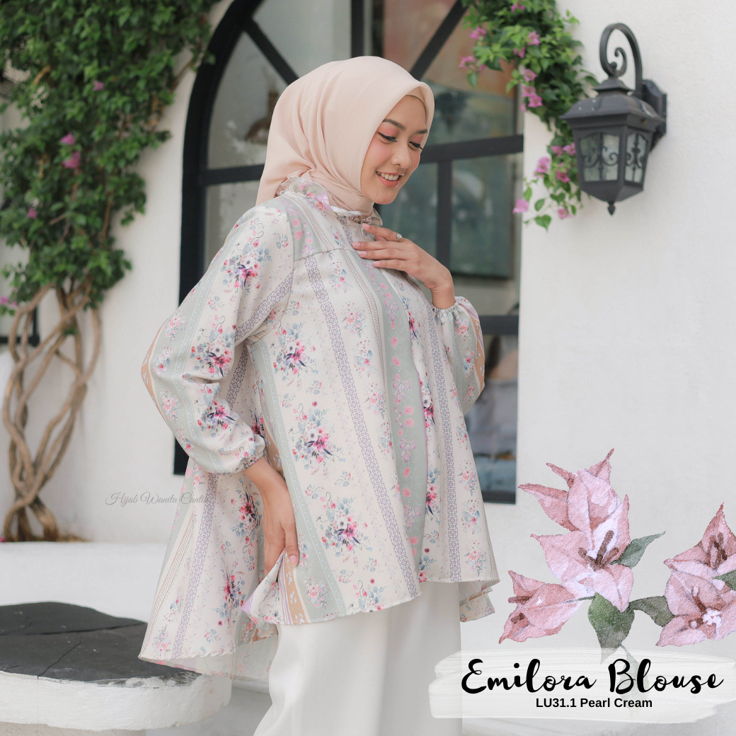 Emilora Blouse - LU31.1 Pearl Cream