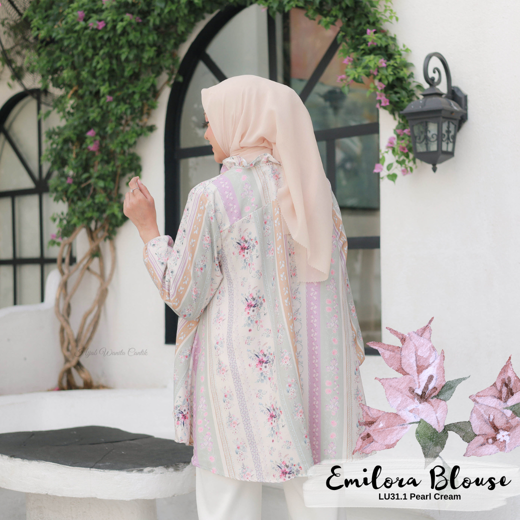 Emilora Blouse - LU31.1 Pearl Cream