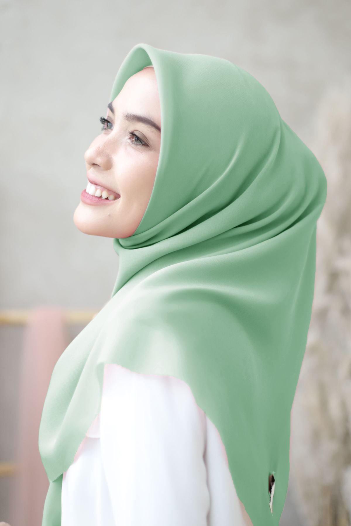 Segiempat Hana - LP85.63 Green Cantaloupe