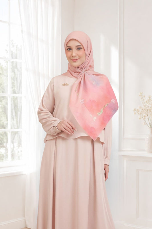 [Buy3 Get1 Free] Lynn Scarf - Red