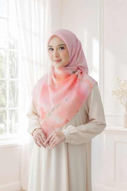 [Buy3 Get1 Free] Lynn Scarf - Rose
