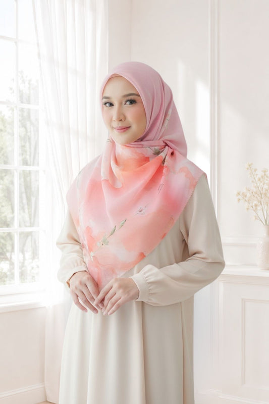 [Buy3 Get1 Free] Lynn Scarf - Rose