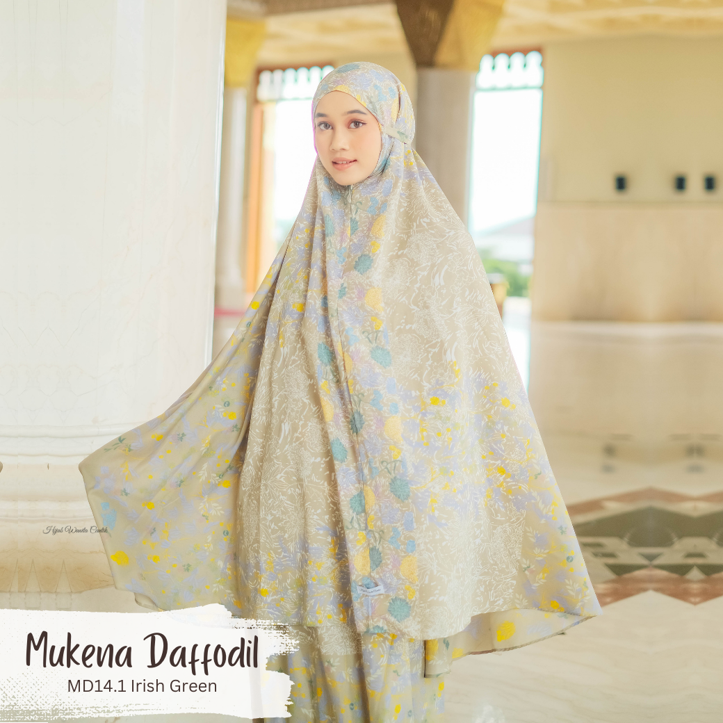 Mukena Daffodil - MD14.1 Irish Green