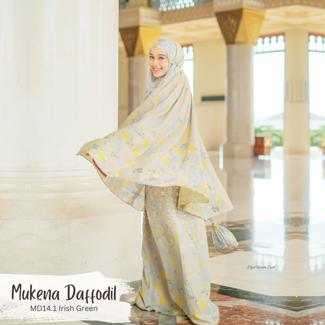 Mukena Daffodil - MD14.1 Irish Green