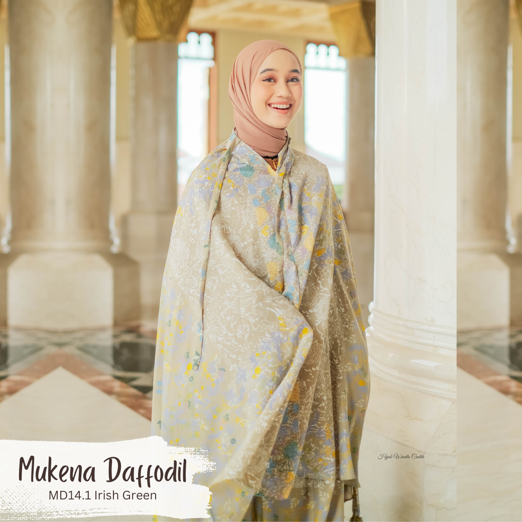 Mukena Daffodil - MD14.1 Irish Green