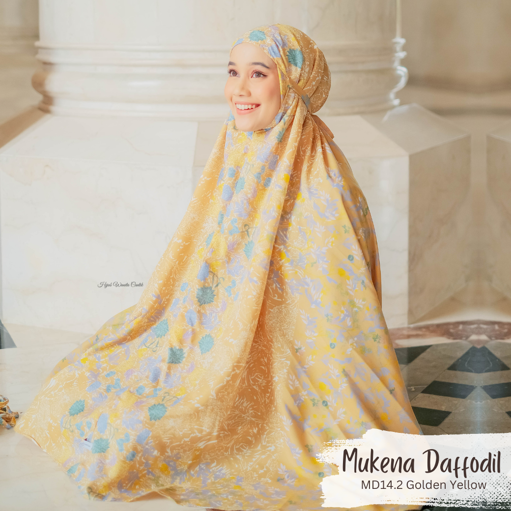 Mukena Daffodil - MD14.2 Golden Yellow