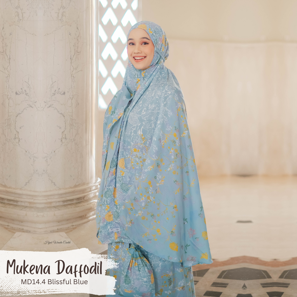 Mukena Daffodil - MD14.4 Blissful Blue