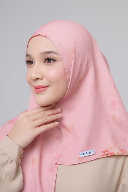 [ BUY 3 GET 1 FREE HIJAB ] Malaya Ohayo - MO55.7 Izumi Pink