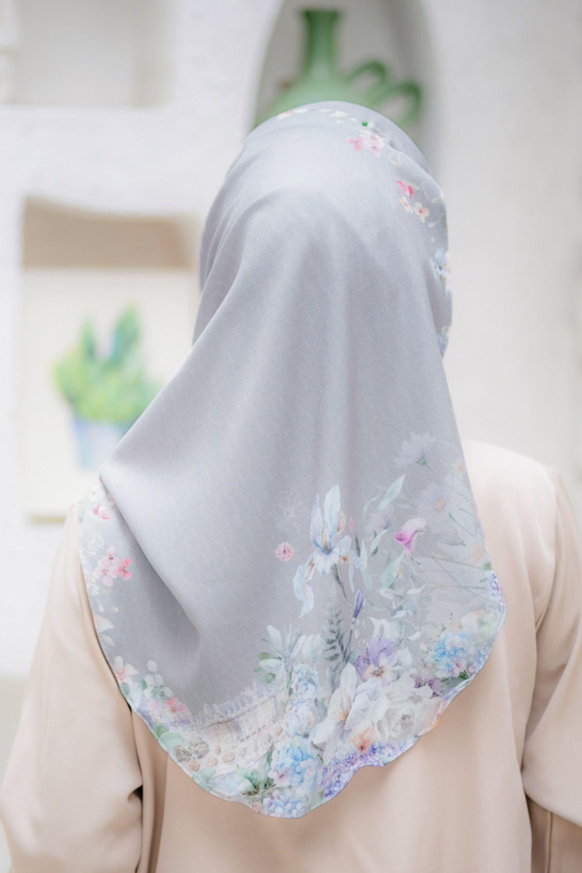 [ BUY 3 GET 1 FREE HIJAB ] Instan Malaya Purity - MP10.10 Grey
