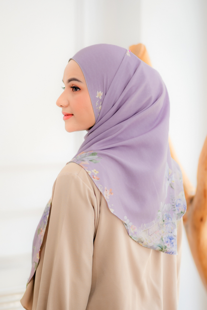 [ BUY 3 GET 1 FREE HIJAB ] Instan Malaya Purity - MP10.12 Lilac