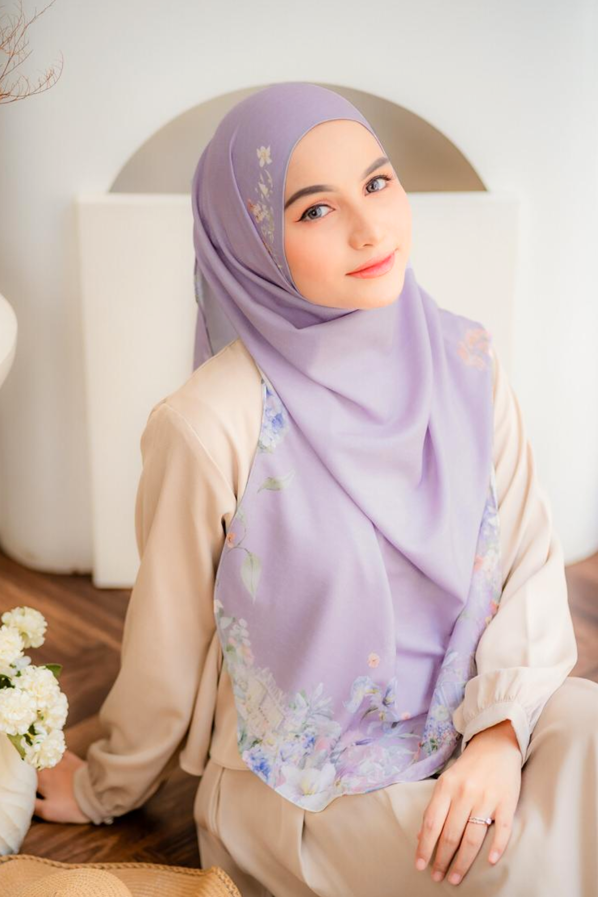[ BUY 3 GET 1 FREE HIJAB ] Instan Malaya Purity - MP10.12 Lilac
