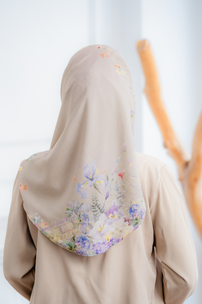 [ BUY 3 GET 1 FREE HIJAB ] Instan Malaya Purity - MP10.13 Mocca