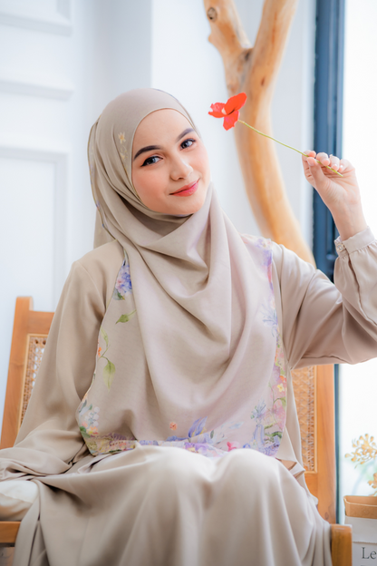 [ BUY 3 GET 1 FREE HIJAB ] Instan Malaya Purity - MP10.13 Mocca