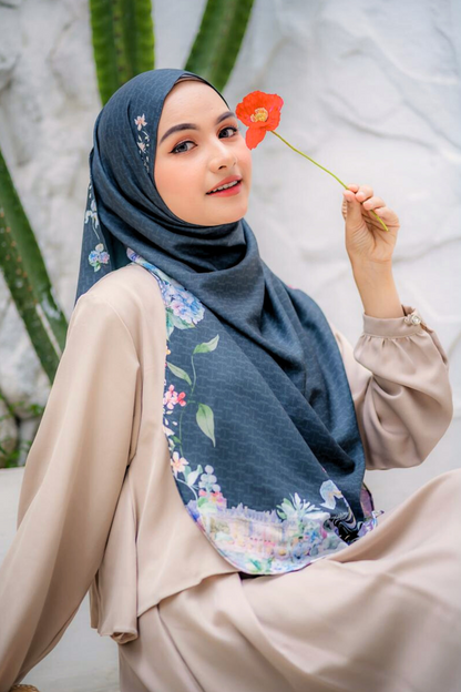 [ BUY 3 GET 1 FREE HIJAB ] Instan Malaya Purity - MP10.1 Black