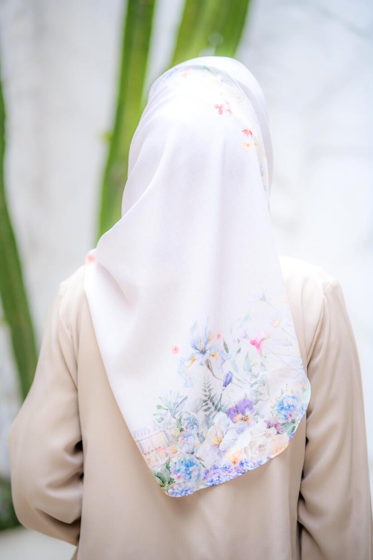 [ BUY 3 GET 1 FREE HIJAB ] Instan Malaya Purity - MP10.4 White