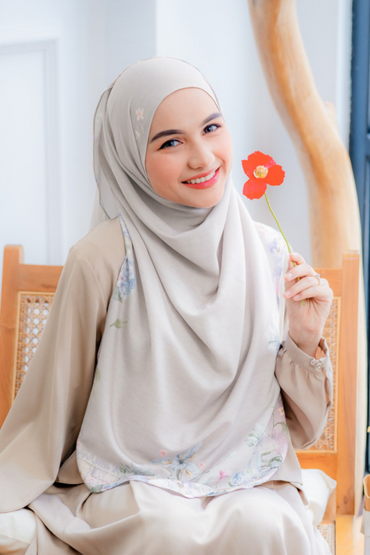 [ BUY 3 GET 1 FREE HIJAB ] Instan Malaya Purity - MP10.6 Beige