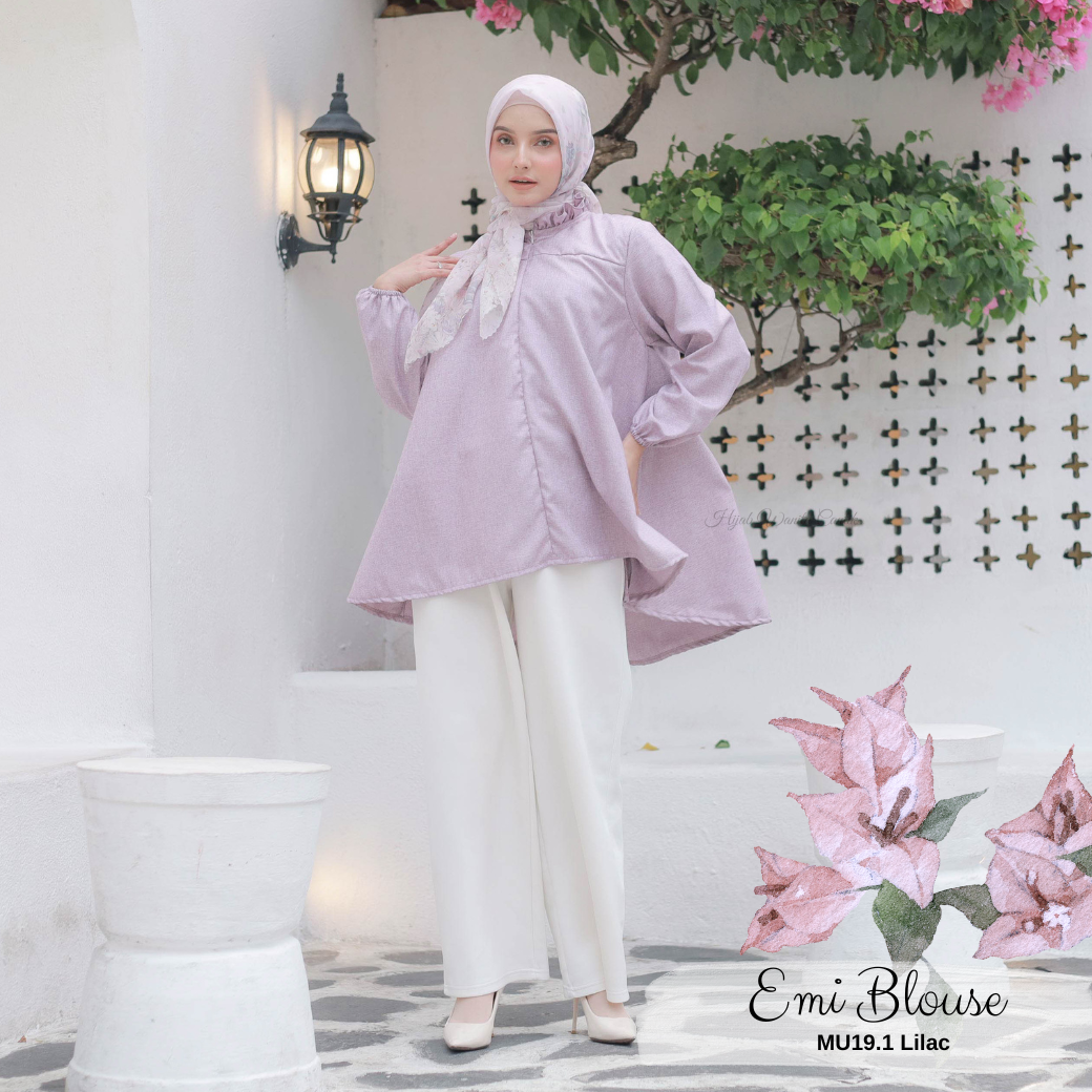 Emi Blouse - MU19.1 Lilac