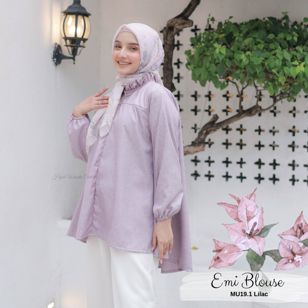 Emi Blouse - MU19.1 Lilac