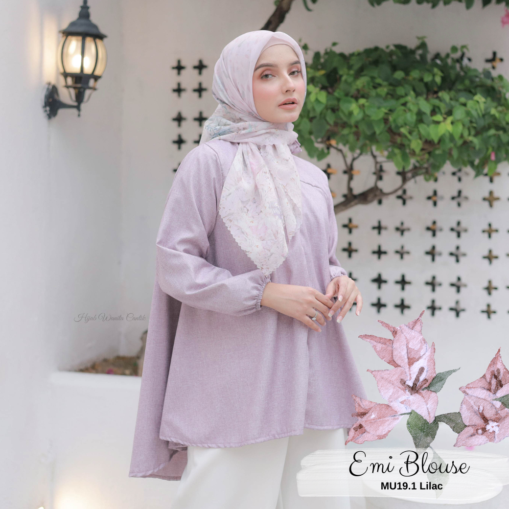 Emi Blouse - MU19.1 Lilac