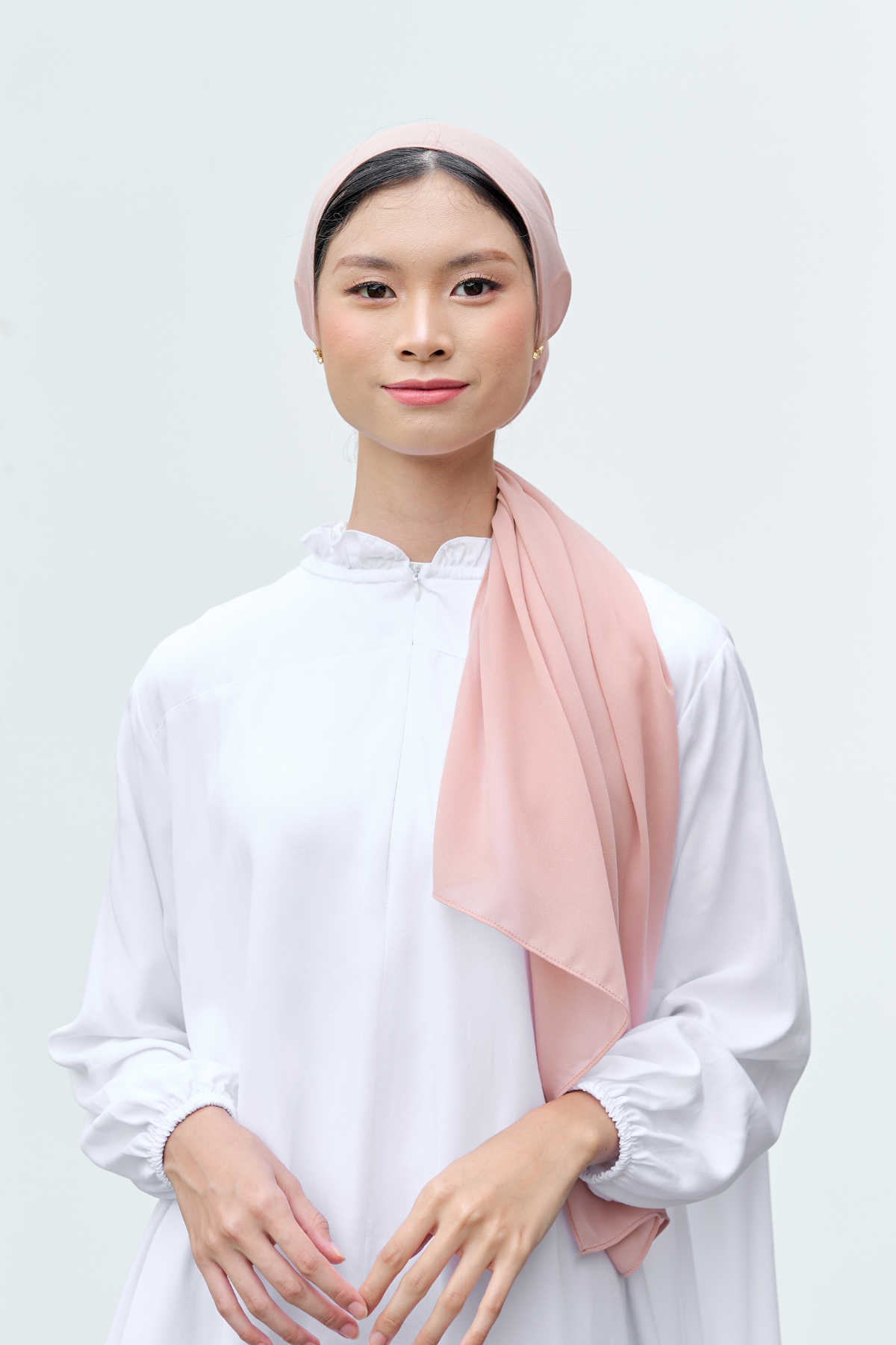 Emi - Shirt Blouse Cotton Premium - White - MU19.2