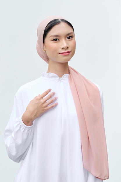 Emi - Shirt Blouse Cotton Premium - White - MU19.2