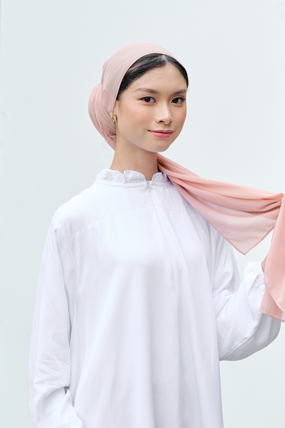 Emi - Shirt Blouse Cotton Premium - White - MU19.2