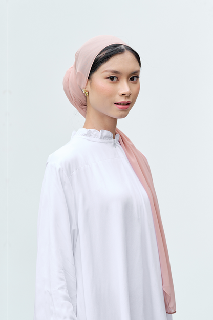 Emi - Shirt Blouse Cotton Premium - White - MU19.2