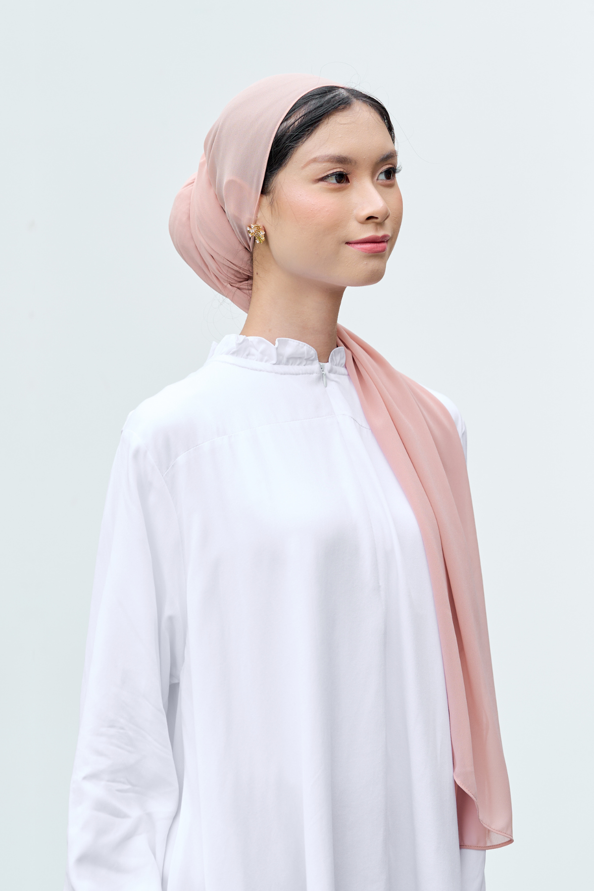 Emi - Shirt Blouse Cotton Premium - White - MU19.2