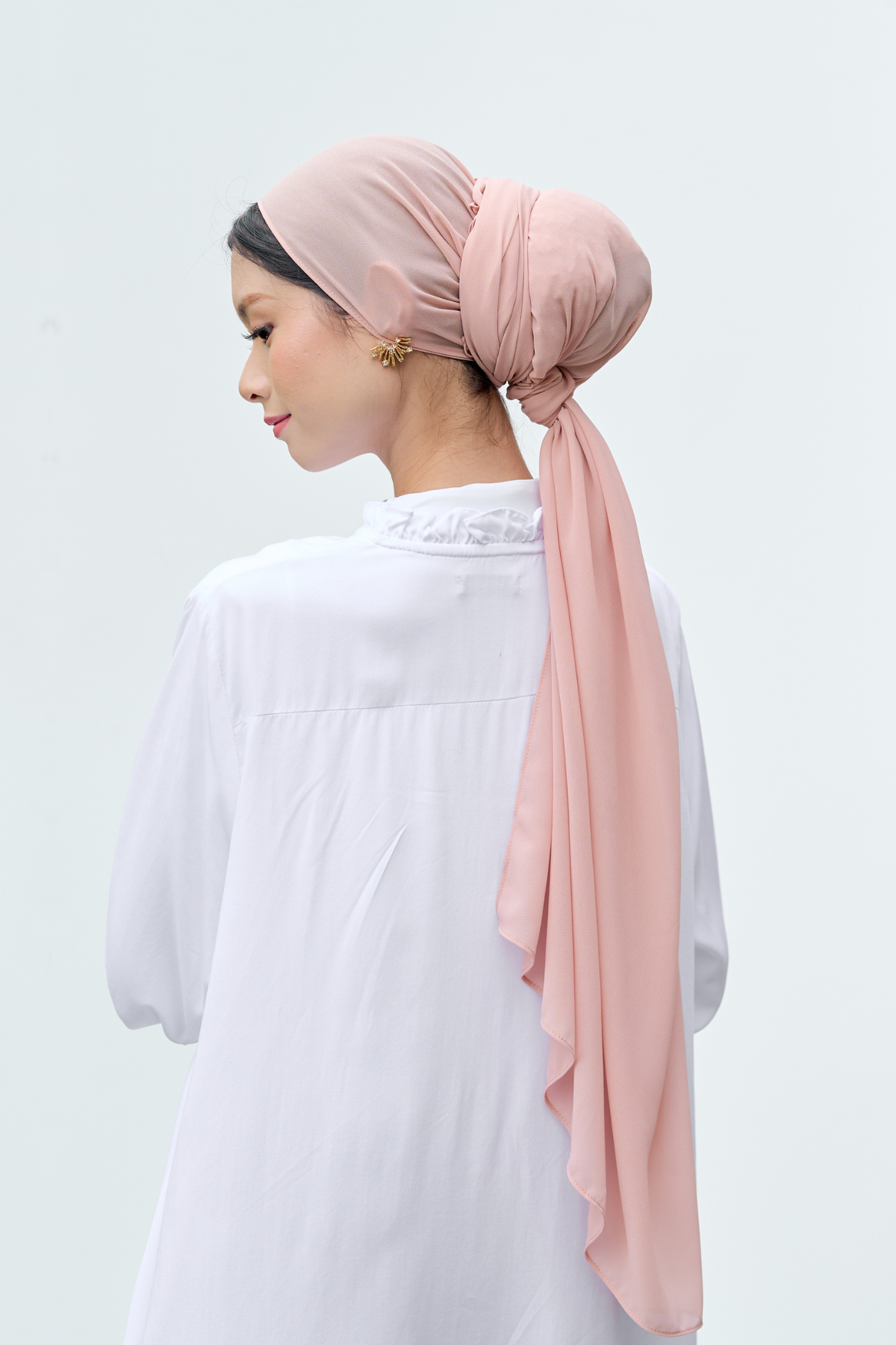 Emi - Shirt Blouse Cotton Premium - White - MU19.2