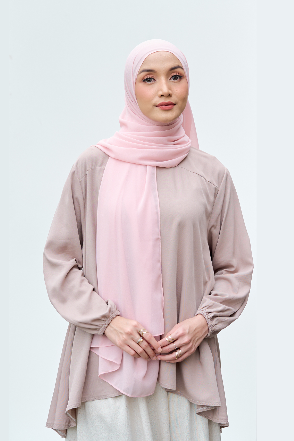 Emi - Shirt Blouse Cotton Premium - Mocca - MU19.4