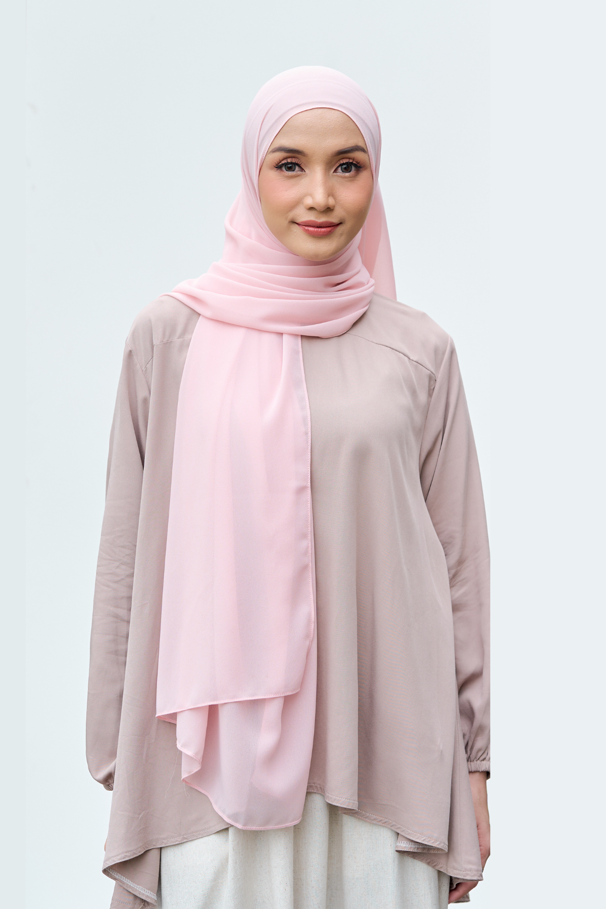 Emi - Shirt Blouse Cotton Premium - Mocca - MU19.4