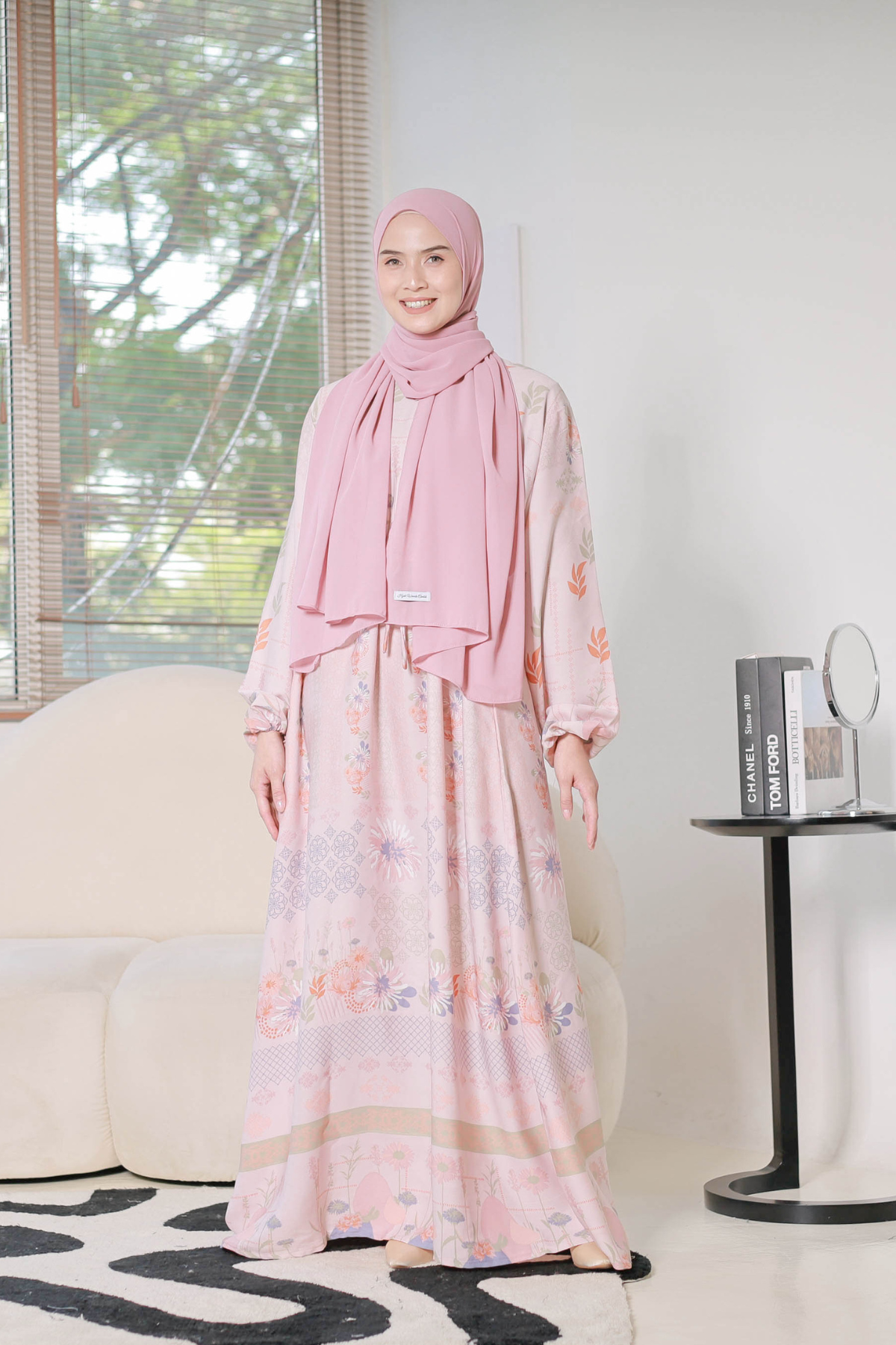 [CLEARANCE SALE] Marwa Dress - MW34.3 Pink