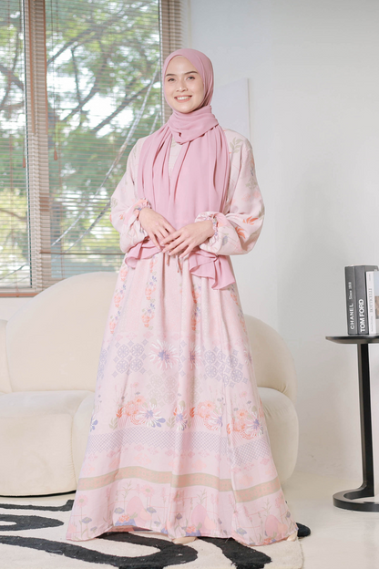 [CLEARANCE SALE] Marwa Dress - MW34.3 Pink