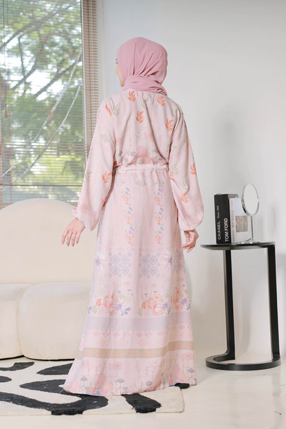 [CLEARANCE SALE] Marwa Dress - MW34.3 Pink