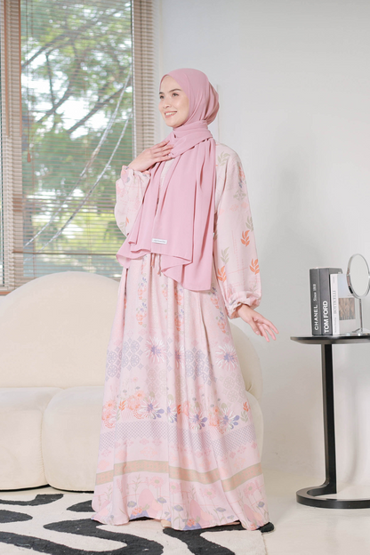 [CLEARANCE SALE] Marwa Dress - MW34.3 Pink