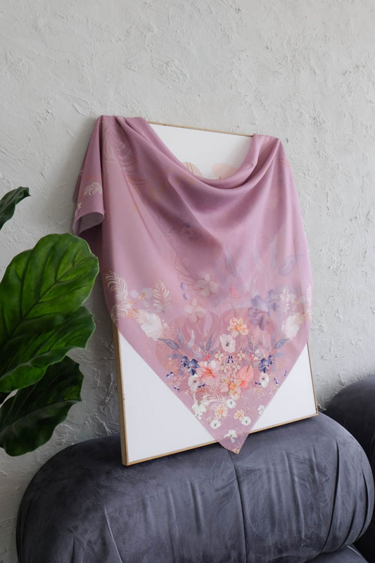 Leaf Mirea Scarf - LF29.6 LL29.6 LB29.6 Mauve