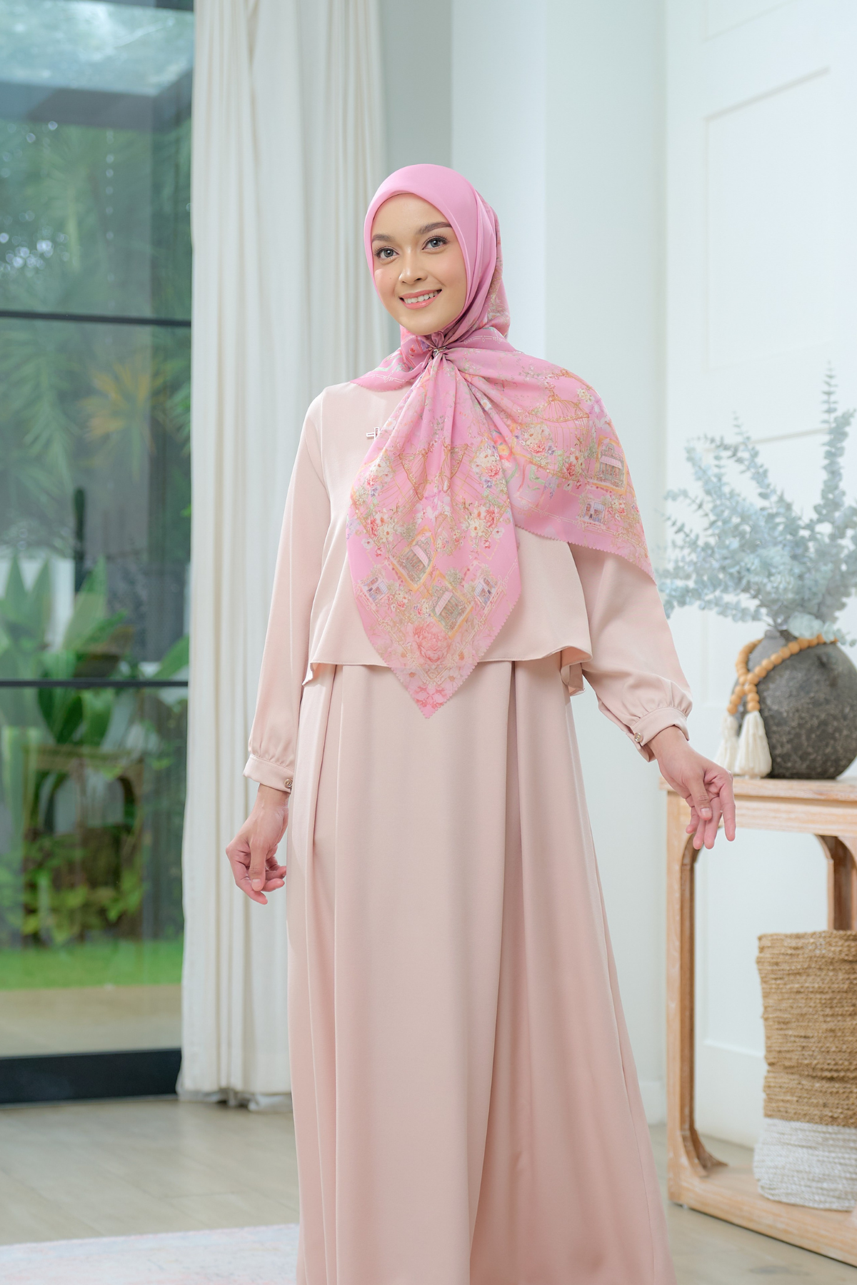 Nuri Scarf - NU33.6 NY33.6 NH33.6 Mauve