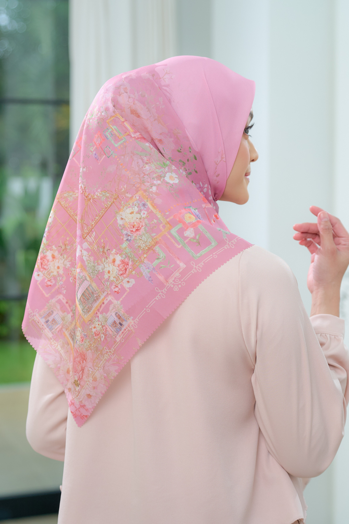 Nuri Scarf - NU33.6 NY33.6 NH33.6 Mauve