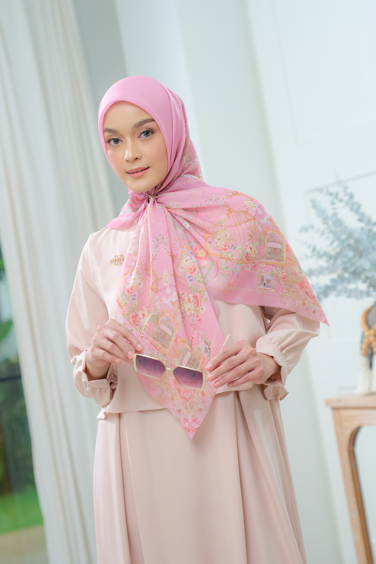 Nuri Scarf - NU33.6 NY33.6 NH33.6 Mauve