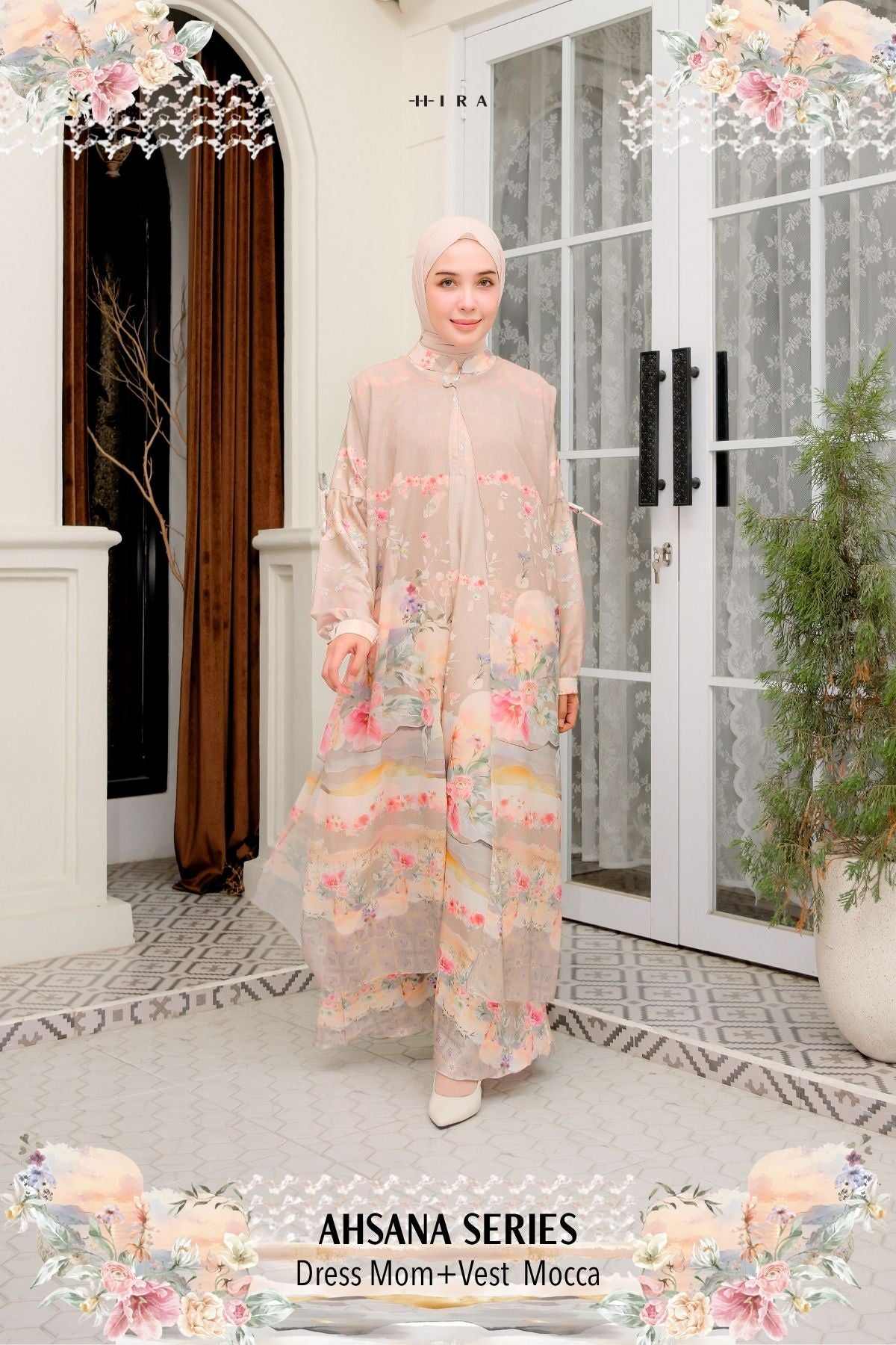 AHSANA Family Set — Mocca | HIRA Raya 2027