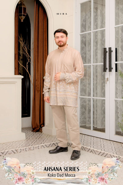AHSANA Family Set — Mocca | HIRA Raya 2027