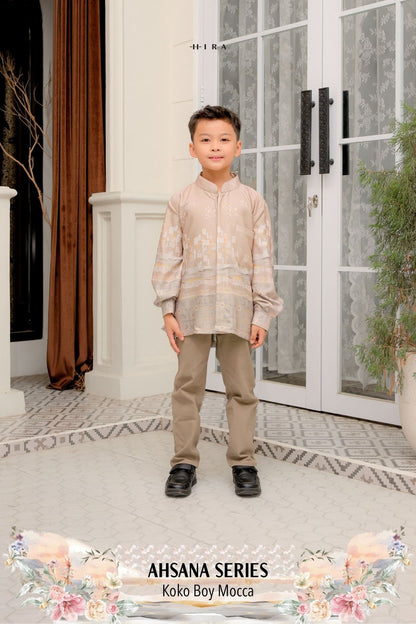 AHSANA Family Set — Mocca | HIRA Raya 2027